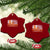 Developmental Disability Awareness Ceramic Ornament US American Flag We Wear Orange TS02 Print Your Wear