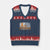 Developmental Disability Awareness V-Neck Knit Sweater Vest US American Flag We Wear Orange TS02 Navy Red Print Your Wear