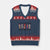 Well Behaved Women Rarely Make History V-Neck Knit Sweater Vest Feminist Empowered Women TS02 Navy Red Print Your Wear