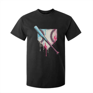 Baseball Home Plate Drip With Sprinkles T Shirt For Kid TS02 Black Print Your Wear