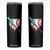 Baseball Home Plate Drip With Sprinkles Skinny Tumbler TS02 Black Print Your Wear