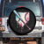 Baseball Home Plate Drip With Sprinkles Spare Tire Cover TS02 No hole Black Print Your Wear