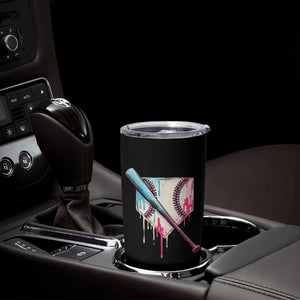 Baseball Home Plate Drip With Sprinkles Tumbler Cup TS02 Print Your Wear