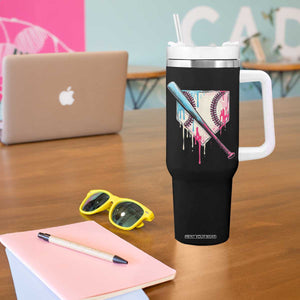 Baseball Home Plate Drip With Sprinkles Tumbler With Handle TS02 Print Your Wear