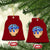 Blue Ice Cream Cone Baseball Glove Drip Ceramic Ornament TS02 Print Your Wear