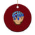 Blue Ice Cream Cone Baseball Glove Drip Ceramic Ornament TS02 1pc Red Print Your Wear