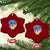 Blue Ice Cream Cone Baseball Glove Drip Ceramic Ornament TS02 Print Your Wear