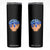 Blue Ice Cream Cone Baseball Glove Drip Skinny Tumbler TS02 Black Print Your Wear