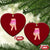 Pink Ice Cream Baseball Glove Sprinkles Drip Ceramic Ornament Funny V Sign TS02 Print Your Wear