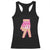 Pink Ice Cream Baseball Glove Sprinkles Drip Racerback Tank Top Funny V Sign TS02 Black Print Your Wear