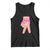 Pink Ice Cream Baseball Glove Sprinkles Drip Tank Top Funny V Sign TS02 Black Print Your Wear