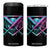Baseball Drip Ice Cream Dripping 4 in 1 Can Cooler Tumbler TS02 One Size: 16 oz Black Print Your Wear