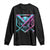 Baseball Drip Ice Cream Dripping Long Sleeve Shirt TS02 Black Print Your Wear