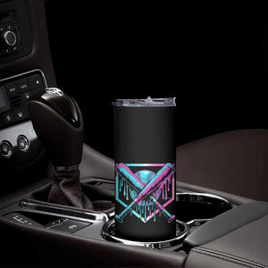 Baseball Drip Ice Cream Dripping Skinny Tumbler TS02 Print Your Wear