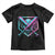 Baseball Drip Ice Cream Dripping Toddler T Shirt TS02 Black Print Your Wear