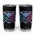 Baseball Drip Ice Cream Dripping Tumbler Cup TS02 Black Print Your Wear