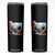 Baseball Home Ice Cream Dripping Skinny Tumbler TS02 Black Print Your Wear