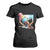Baseball Home Ice Cream Dripping T Shirt For Women TS02 Black Print Your Wear