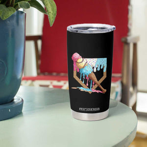 Baseball Home Ice Cream Dripping Tumbler Cup TS02 Print Your Wear