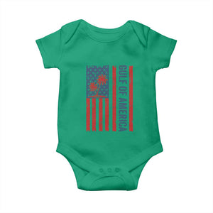 Funny Gulf Of US America Est 2025 Baby Onesie USA American Flag TS02 Irish Green Print Your Wear