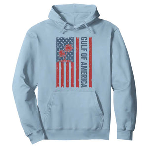 Funny Gulf Of US America Est 2025 Hoodie USA American Flag TS02 Light Blue Print Your Wear