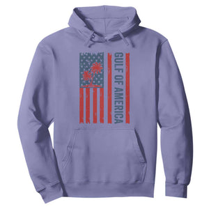 Funny Gulf Of US America Est 2025 Hoodie USA American Flag TS02 Violet Print Your Wear
