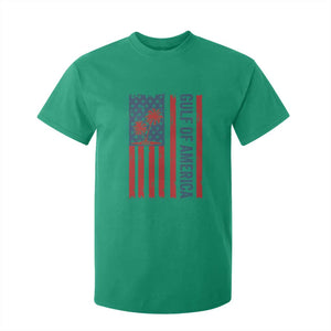 Funny Gulf Of US America Est 2025 T Shirt For Kid USA American Flag TS02 Irish Green Print Your Wear