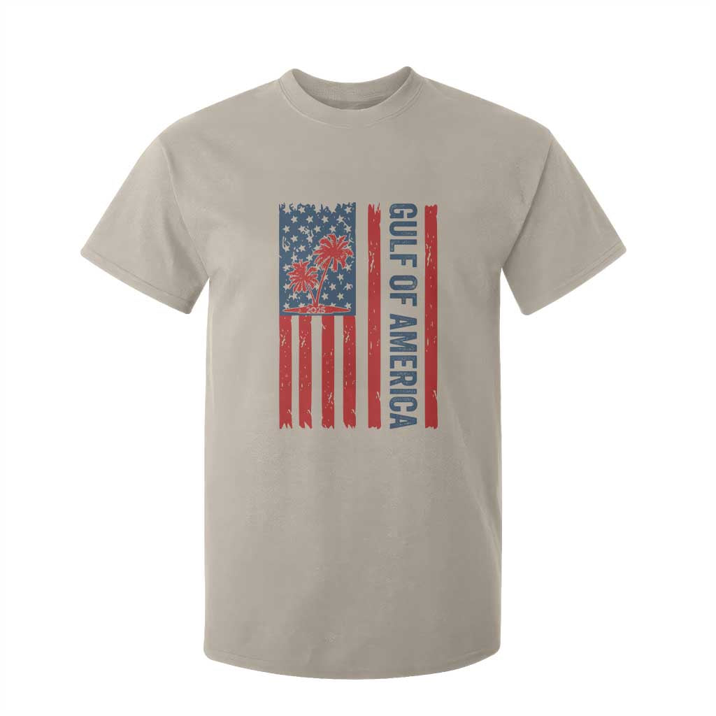 Funny Gulf Of US America Est 2025 T Shirt For Kid USA American Flag TS02 Sand Print Your Wear