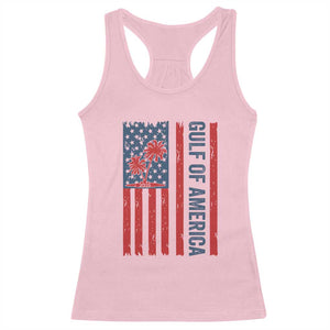 Funny Gulf Of US America Est 2025 Racerback Tank Top USA American Flag TS02 Light Pink Print Your Wear