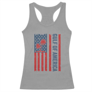 Funny Gulf Of US America Est 2025 Racerback Tank Top USA American Flag TS02 Sport Gray Print Your Wear