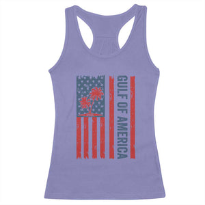 Funny Gulf Of US America Est 2025 Racerback Tank Top USA American Flag TS02 Violet Print Your Wear