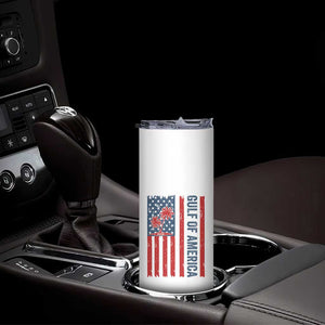 Funny Gulf Of US America Est 2025 Skinny Tumbler USA American Flag TS02 Print Your Wear