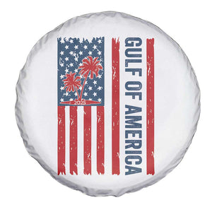 Funny Gulf Of US America Est 2025 Spare Tire Cover USA American Flag TS02 Print Your Wear