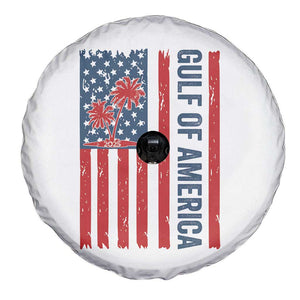 Funny Gulf Of US America Est 2025 Spare Tire Cover USA American Flag TS02 Print Your Wear