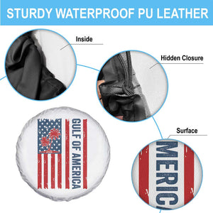 Funny Gulf Of US America Est 2025 Spare Tire Cover USA American Flag TS02 Print Your Wear