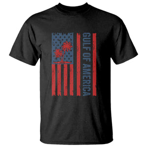 Funny Gulf Of US America Est 2025 T Shirt USA American Flag TS02 Black Print Your Wear