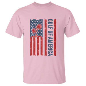Funny Gulf Of US America Est 2025 T Shirt USA American Flag TS02 Light Pink Print Your Wear