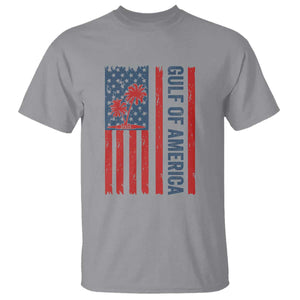 Funny Gulf Of US America Est 2025 T Shirt USA American Flag TS02 Sport Gray Print Your Wear