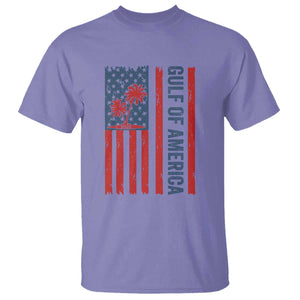 Funny Gulf Of US America Est 2025 T Shirt USA American Flag TS02 Violet Print Your Wear