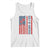 Funny Gulf Of US America Est 2025 Tank Top USA American Flag TS02 White Print Your Wear