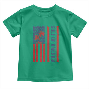 Funny Gulf Of US America Est 2025 Toddler T Shirt USA American Flag TS02 Irish Green Print Your Wear