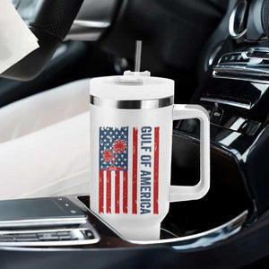 Funny Gulf Of US America Est 2025 Tumbler With Handle USA American Flag TS02 Print Your Wear