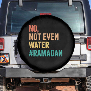 Ramadan Kareem Mubarak Spare Tire Cover No Not Even Water Ramadan TS02 No hole Black Print Your Wear