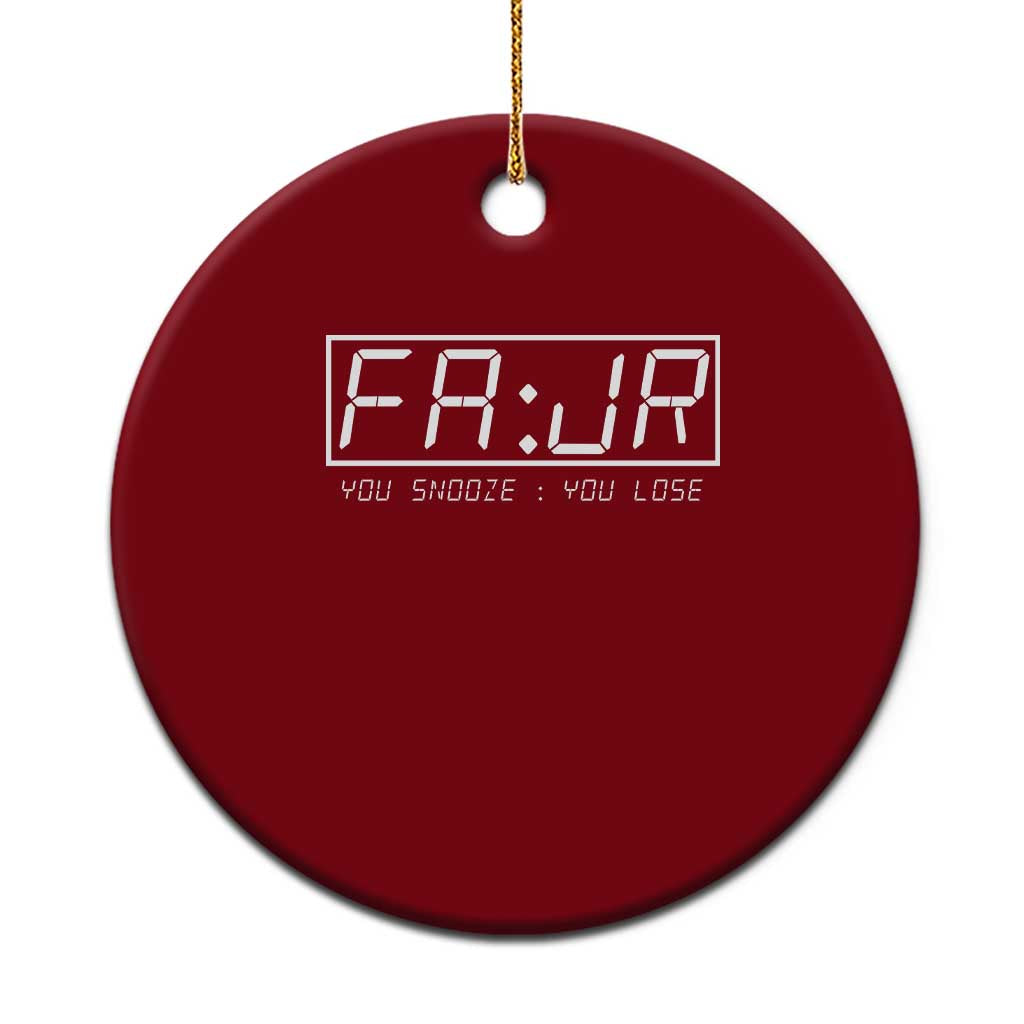 Fajr Time Muslim Ceramic Ornament Ramadan Mubarak Kareem TS02 1pc Red Print Your Wear