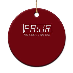 Fajr Time Muslim Ceramic Ornament Ramadan Mubarak Kareem TS02 1pc Red Print Your Wear
