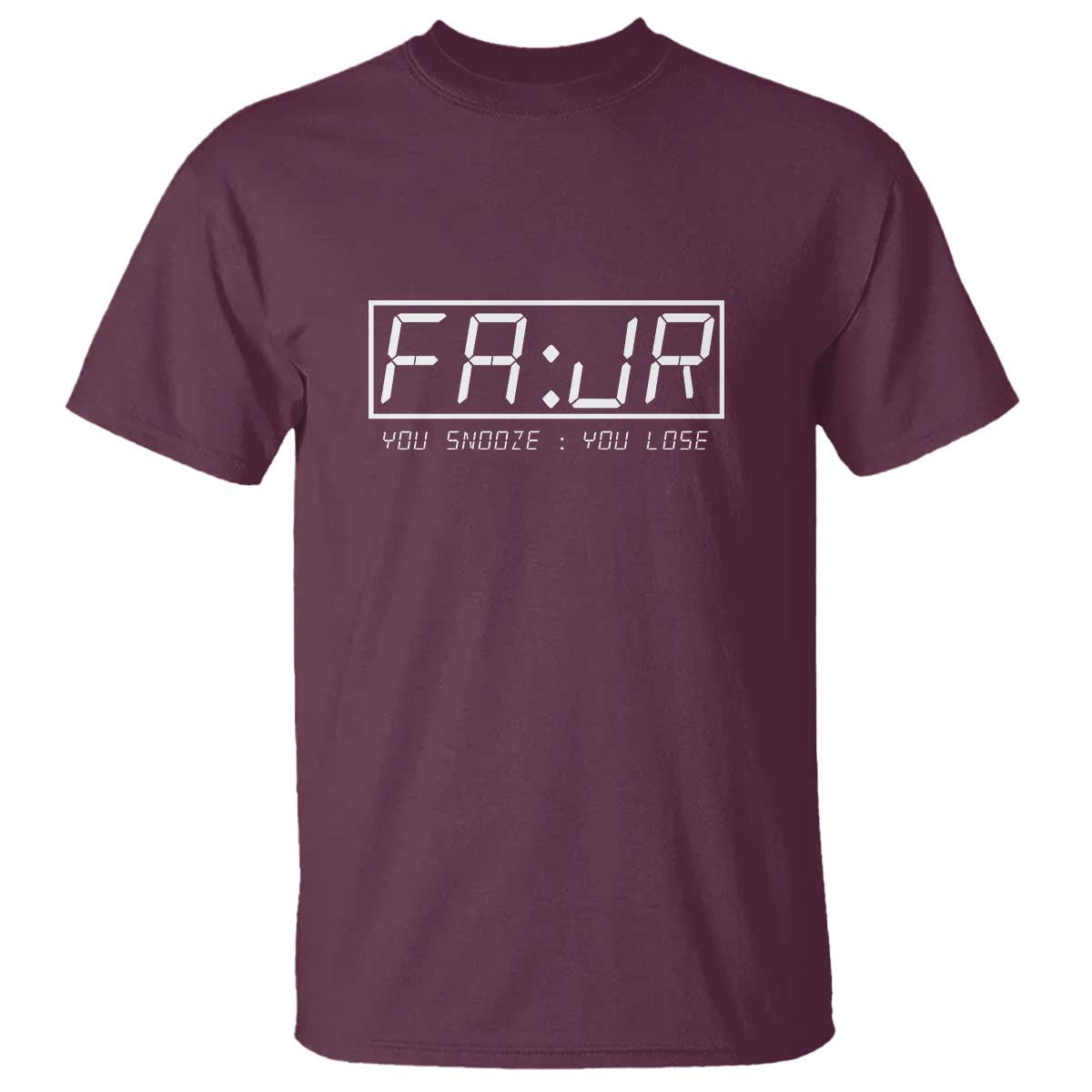 Fajr Time Muslim T Shirt Ramadan Mubarak Kareem TS02 Maroon Print Your Wear