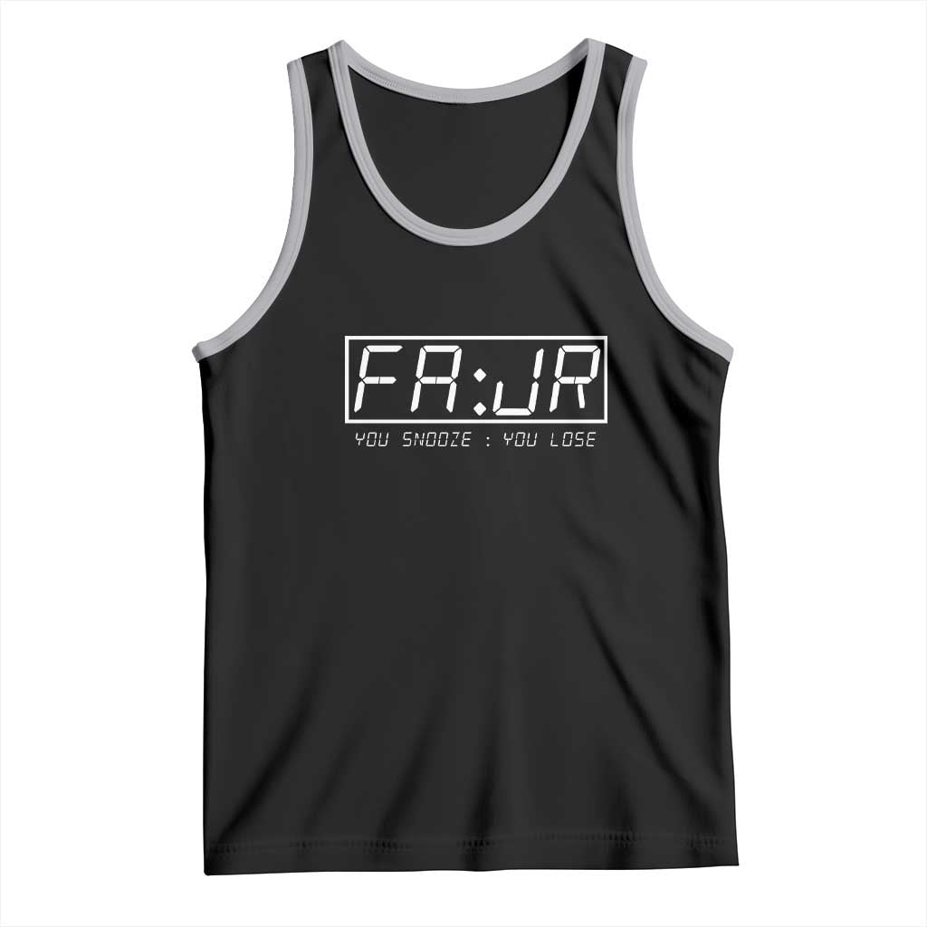 Fajr Time Muslim Tank Top Ramadan Mubarak Kareem TS02 Black Athletic Heather Print Your Wear