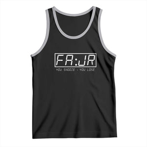 Fajr Time Muslim Tank Top Ramadan Mubarak Kareem TS02 Black Athletic Heather Print Your Wear
