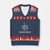 Keep Calm It's Ramadan V-Neck Knit Sweater Vest Kareem Eid Mubarek Islamic Muslims TS02 Navy Red Print Your Wear