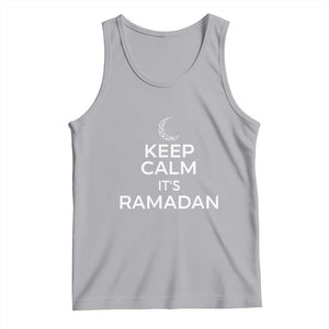 Keep Calm It's Ramadan Tank Top Kareem Eid Mubarek Islamic Muslims TS02 Athletic Heather Print Your Wear